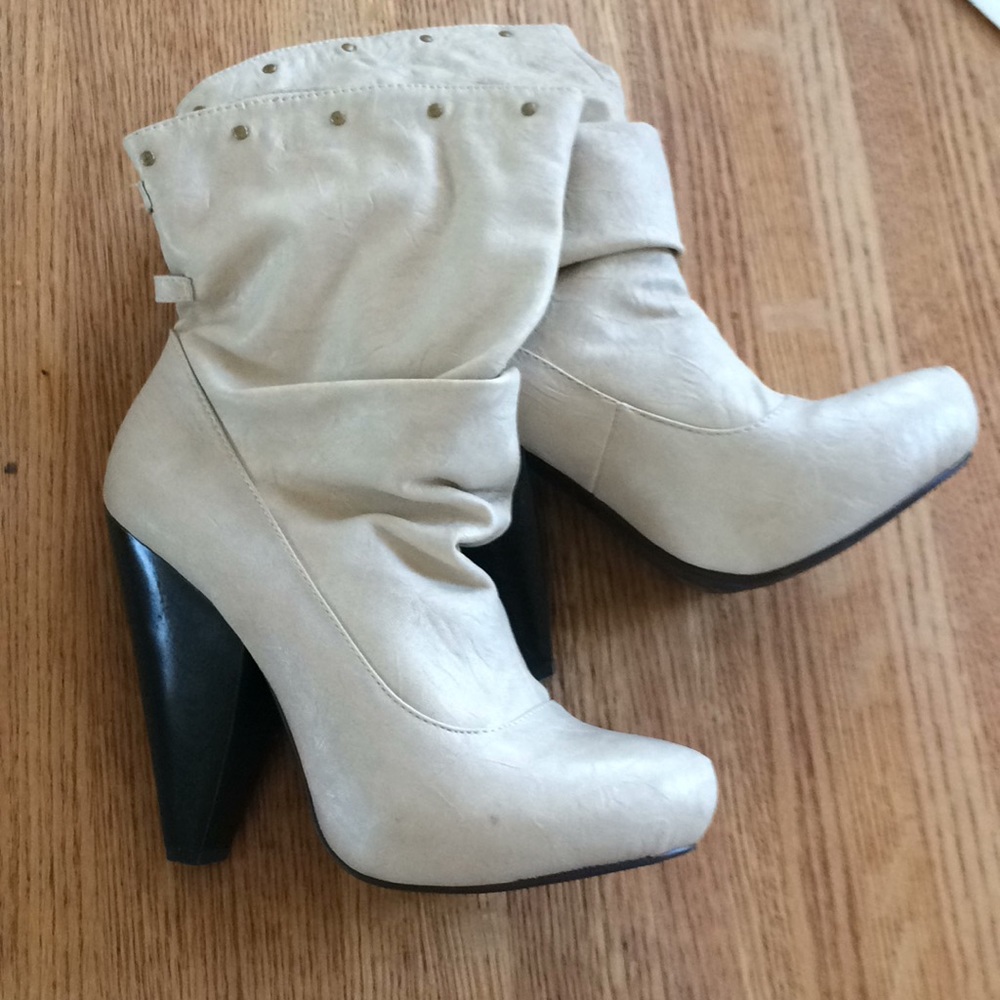 Cute Faux Leather boots